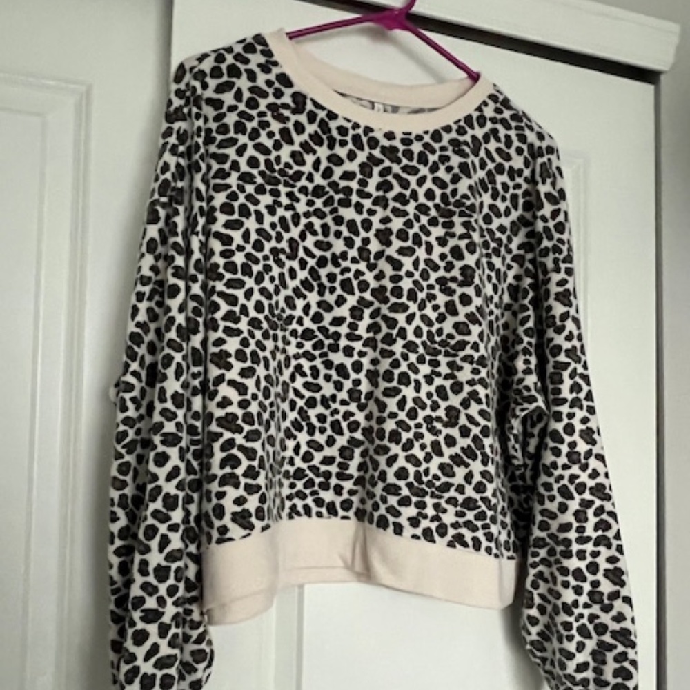 Z-Supply Cheetah Print Sweatshirt